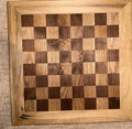 Handmade Oak, Walnut & Poplar Chessboard