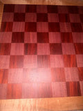 Handmade Purpleheart, Maple & Bloodwood Chessboard