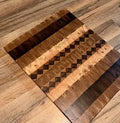 Handmade Chestnut, Walnut, Oak & Hickory Cutting Board