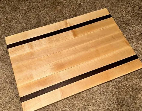 Handmade Maple & Walnut Cutting Board