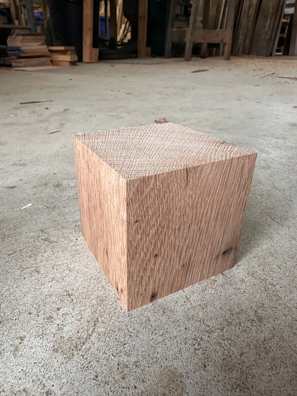 White Oak True Cube Smoke Blocks 3x3x3 - 5 lb Bag