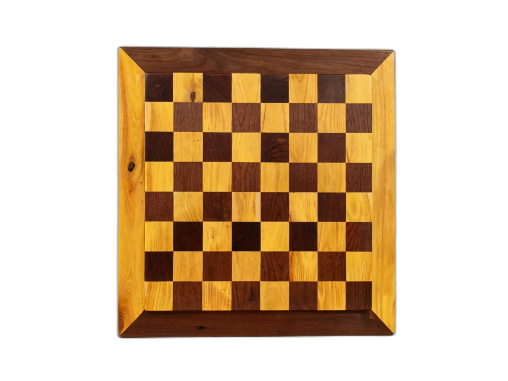 Golden Walnut & Yellow Osage Chessboard