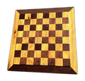 Golden Frame Walnut & Yellow Padauk Chessboard