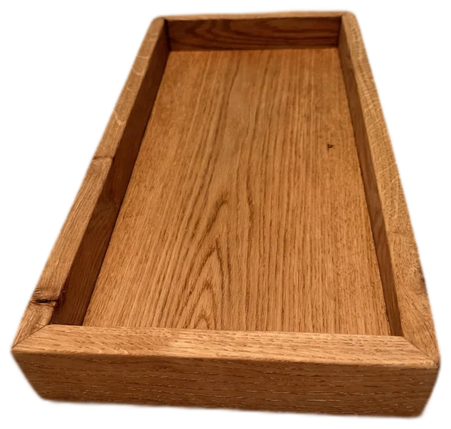 Gathering Grain Oak Serving Tray