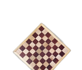 Handmade Plum Contrast Bloodwood & Maple Chessboard