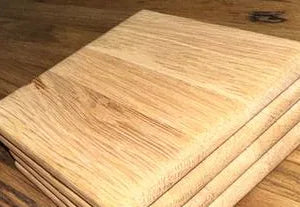 Handmade Oak Coaster Set