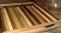 Handmade Walnut, Oak & Poplar Serving Tray